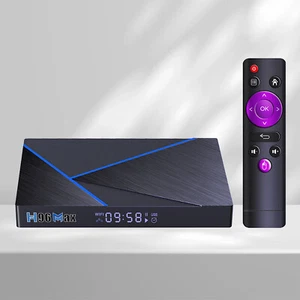 H96 Max V56 Android 12 Smart TV Box RK3566 4G/8G 64G WiFi 1000M H.265 HDR Box - Picture 1 of 16