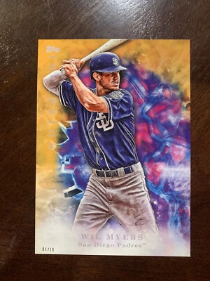2017 Topps 5 x 7 WIL MYERS  Baseball Card #16  Serial Numbered 04/10! - Image 1 of 2