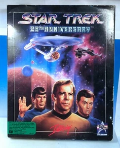 Star Trek 25th Anniversary Gioco per Computer da Collezione Interplay Dischi 5,25" - Foto 1 di 3