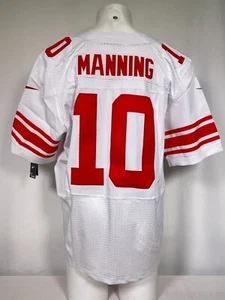 Camiseta blanca Nike de Eli Manning #10 de los New York Giants de la NFL para hombre 48 nueva con etiquetas - Imagen 1 de 19