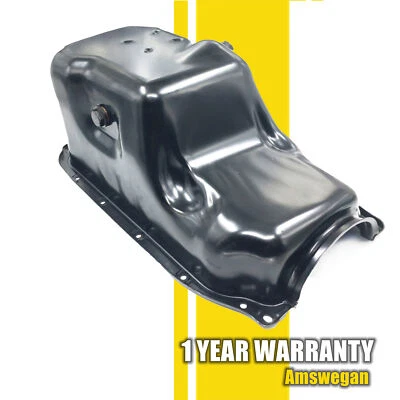 Engine Oil Pan Sump For chevy Cavalier Pontiac Sunfire l4 2.2L FWD - Image 1 of 4