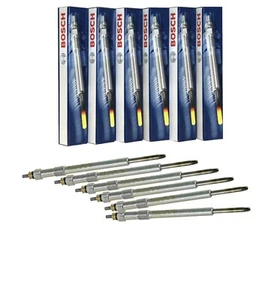 FOR MERCEDES E CLASS W211 S211 E280 E320 E420 CDI BOSCH DURATERM GLOW PLUGS X 6 - Picture 1 of 3