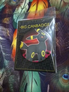 Pokemon Umbreon Big Canbadge Nintendo - Picture 1 of 2