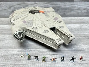 Vintage Star Wars Micro Machines Millennium Falcon Playset With Extras Galoob - Picture 1 of 10