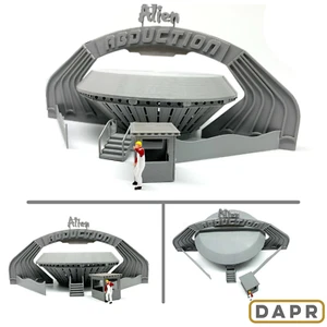 DAPR-OO Gauge Model Scenery Kit-Motorised Fairground Alien Abduction Ride - Picture 1 of 6