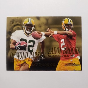 1999 Skybox Dominion Packers Rookies #227 Aaron Brooks & DeMond Parker 11650
