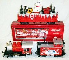 coca cola christmas train