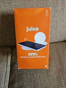onn. Wireless Charging Bubble Lamp - Phone Charging Station - 5 Watt - Photo 1 sur 1