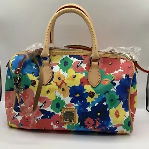Dooney & Bourke Flower Satchel Bag - Picture 1 of 10