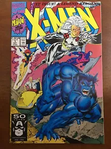 X-Men 1- Variante Bestia, Inserto Bo Jackson, Raro Difícil de Encontrar WP, ¡9.8 Potencial! - Imagen 1 de 8