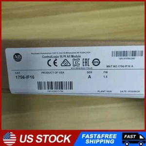 Nuevo módulo de entrada sellado de fábrica AB 1756-IF16 SER A ControlLogix 16 Pt 1756IF16 - Imagen 1 de 4
