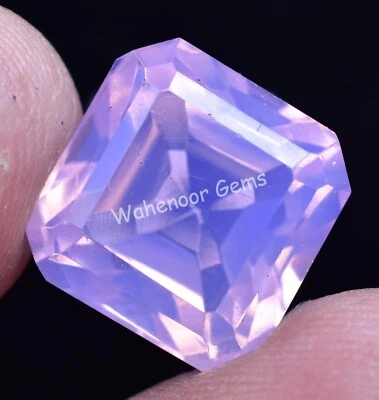 Natural Pink Opal 14.80 Ct Emerald Certified Unheated Welo Australian Gemstone - Image 1 of 4