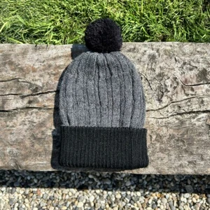Alpaca 'Extreme' Pom Pom Beanie Hat - Super Warm, Cosy, Mens, Womens, Unisex - Picture 1 of 12