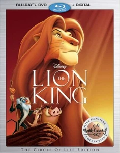 The Lion King Authentic Blu-ray + DVD + Digital Copy Code NEW SEALED  - Picture 1 of 1