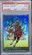 1995 SP HOLOVIEWS #PC5 MICHAEL JORDAN PSA MINT 9