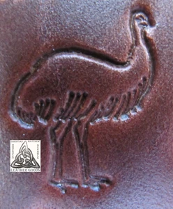Discontinued Craftool Co. USA Ostrich 1" Leather Stamp Tool 8254 - Picture 1 of 3