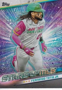 2024 Topps Series 1 - Stars of MLB #SMLB-15 Fernando Tatís Jr. - Padres - Picture 1 of 2