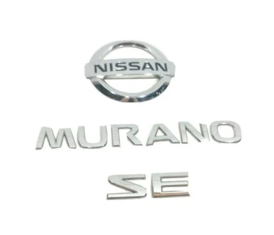 Nissan Murano SE 2003 2004 2005 2006 2007 maletero trasero puerta levadiza emblema OEM  Foto 1 de 4