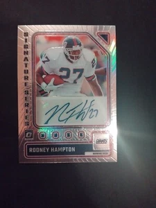 RODNEY HAMPTON 2023 Donruss Optic Signature Series Silver Prizm Auto #SS-RH - Bild 1 von 6