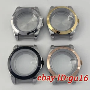 39mm Sapphire glass Watch Case Fit NH34 NH35 NH36 ETA 2824 PT5000 Movement - Picture 1 of 22