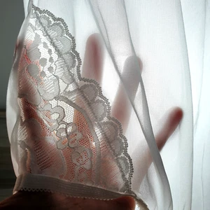 Vanity Fair Nylon Panty VTG Silky White Sissy Lace Granny Brief Sz. 8 Hip 42-46" - Picture 1 of 24