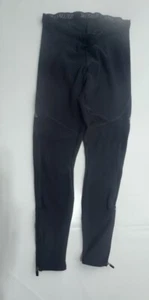Specialized Fleece Lined Cycling Leggings Pants Zip Ankles Women’s Size XL Black - Picture 1 of 7