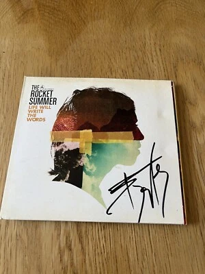 The Rocket Summer - Life Will Write The Words ( Signed Autograph) - Image 1 of 4