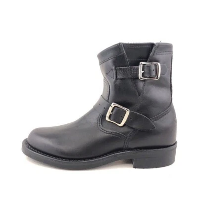 Chippewa Raynard 7" Botas de Ingeniero para Mujer Talla 7M Cuero Negro Motociclista Foto 1 de 4