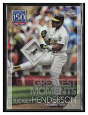 2019 Topps Chrome Update Edition #150C-4 Rickey Henderson Refractor
