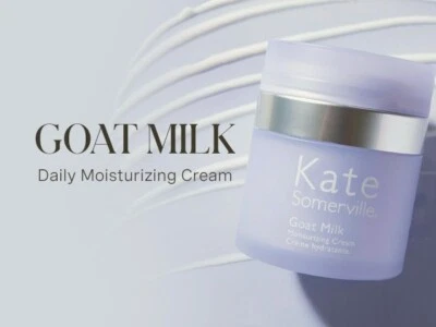 KATE SOMERVILLE: GOAT MILK MOISTURIZING CREME. 1.7 FLOZ. ORG$76 NOW $61 - Image 1 of 2