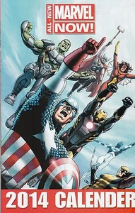 Marvel Now - Calendario 2014 (sic) Spiderman - Cuatro Fantásticos - Thor - Ironman - Imagen 1 de 4