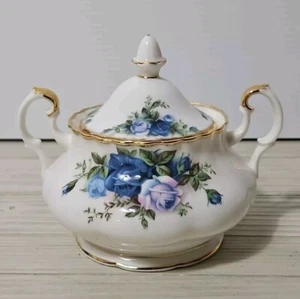 Royal Albert Moonlight Rose Covered Sugar Dish/Bowl - Picture 1 of 9