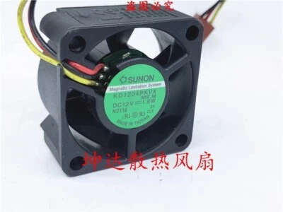 SUNON KD1204PKVX MS.M 12v 1.6W 4cm 3pin Cooling Fan - Image 1 of 4