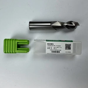 helical 82381 2 Flute Corner Radius 45° Helix End Mills Uncoated 3/4" Cutter Dia - Picture 1 of 16