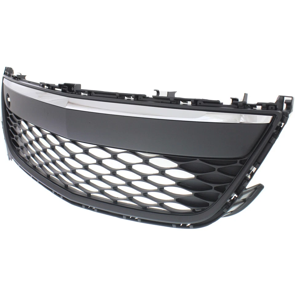 Front Bumper Grille For 2010 2011 2012 Mazda CX-7 Chrome EH44501T0H MA1036121 - Image 1 of 4