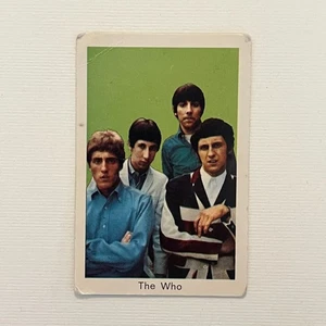1966-68 Dutch Gum TV66-TV68 Popbilder Unnumbered Series The Who - Picture 1 of 2