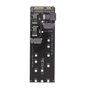 NGFF M-Key auf Slimline SAS NVME PCIe 22Pin SATA Adapter SSD Konverter Pass4970 - Afbeelding 1 van 6