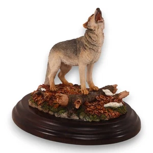 Country Artists Howling Wolf Figurine CA 669 Medium England Vintage 1980's - Picture 1 of 5