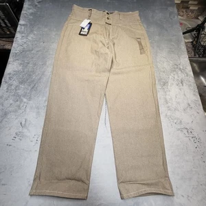 Neu Marithe Francois Girbaud Herrenhose 38 x 32 hellbraun Marke X authentische Passform Arbeitskleidung - Bild 1 von 9