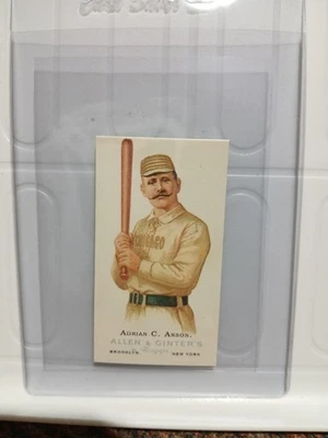 Mini paralelo de béisbol Topps Allen & Ginter 2006 - Gorra Anson - Medias blancas Foto 1 de 2