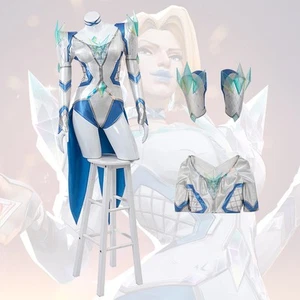Marvel Rivals Emma Frost Cosplay Kostüm Anzug komplettes Set - Bild 1 von 23