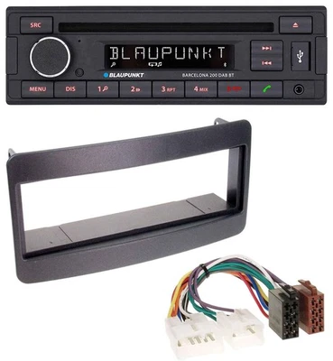 Blaupunkt USB DAB CD Bluetooth MP3 Autoradio für Toyota Celica, MR2 - schwarz - Bild 1 von 4