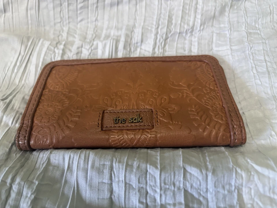 The Sak Camel Brown Leather Bifold Wallet with Credit Card Holder - Image 1 of 3