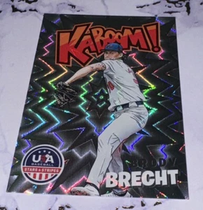 2024 Panini Stars & Stripes BRODY BRECHT RC KABOOM! Case Hit SSP #5 Gem Garantie - Bild 1 von 2
