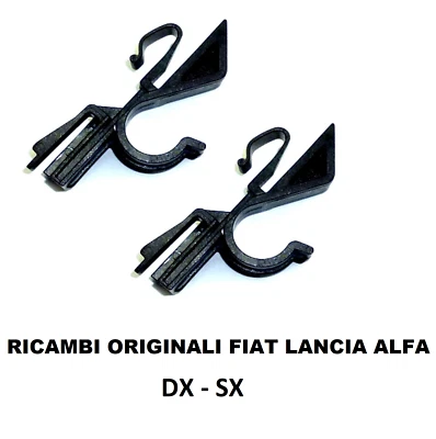 2 FERMI CAPPELLIERA ORIGINALI FIAT GRANDE PUNTO 2005 > 71719953 - 71719952  - Immagine 1 di 2