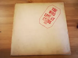 The Who Live At Leeds 1970 VINYL LP Sleeve G, Record VG+ No Inserts - Picture 1 of 5