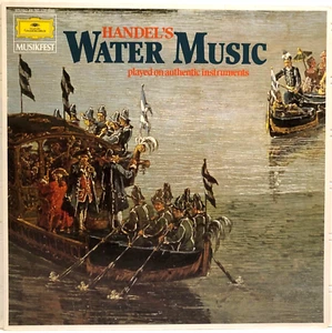 Händel: Wassermusik - August Wenzinger Vinyl LP 1985 neuwertig Deutsche Grammophon - Bild 1 von 11