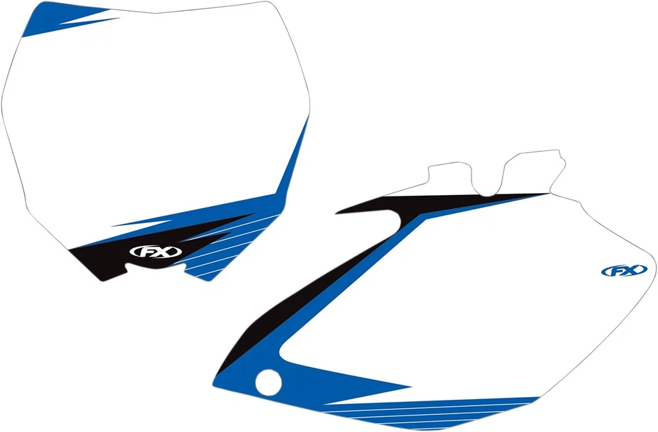 Fondos gráficos de matrícula Effex de fábrica blancos 12-64226 Foto 1 de 1