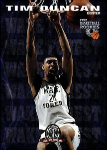 1997 Score Board Rookies #62 Tim Duncan - Picture 1 of 2
