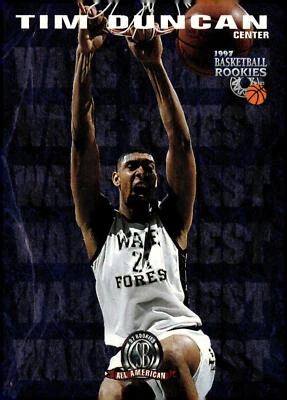 1997 Score Board Rookies #62 Tim Duncan - Image 1 of 2